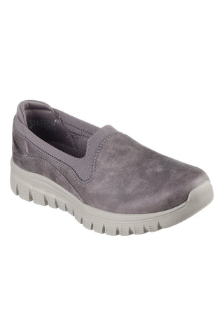 Veganske superge Slip On Taupe SKECHERS GRACEFUL LEANING IN