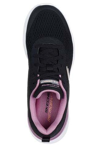 Črni in roza športni copati SKECHERS SKECH-AIR DYNAMIGHT 2.0