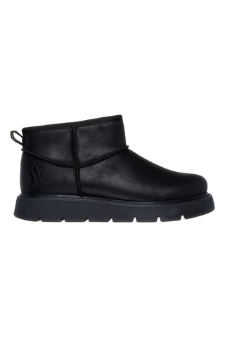 Črni gležnarji s kožuhom Skechers Keepsakes Lite - Snowbird