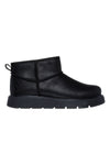 Črni gležnarji s kožuhom Skechers Keepsakes Lite - Snowbird