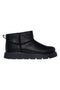 Črni gležnarji s kožuhom Skechers Keepsakes Lite - Snowbird