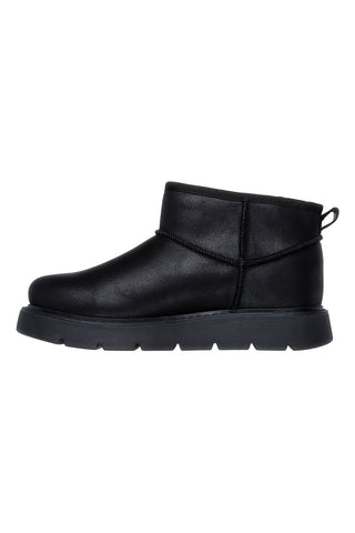 Črni gležnarji s kožuhom Skechers Keepsakes Lite - Snowbird