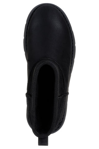 Črni gležnarji s kožuhom Skechers Keepsakes Lite - Snowbird