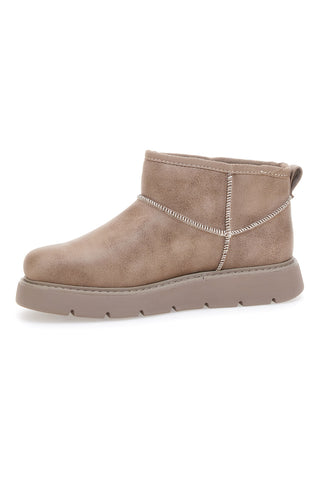 Bež gležnarji s kožuhom Skechers Keepsakes Lite - Snowbird
