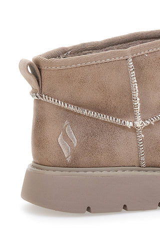 Bež gležnarji s kožuhom Skechers Keepsakes Lite - Snowbird