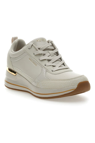 Bele superge s klobučkom SKECHERS BILLION 2 FINE SHINE