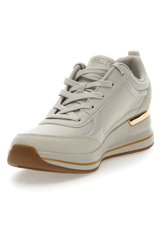Bele superge s klobučkom SKECHERS BILLION 2 FINE SHINE