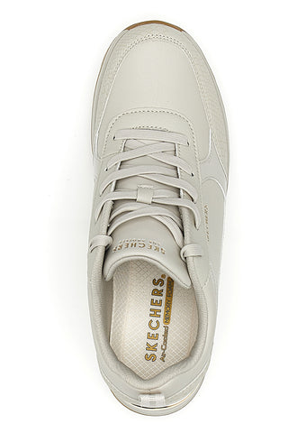 Bele superge s klobučkom SKECHERS BILLION 2 FINE SHINE