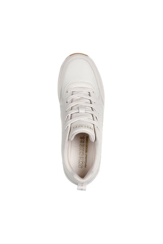Bele superge s klobučkom SKECHERS BILLION 2 FINE SHINE