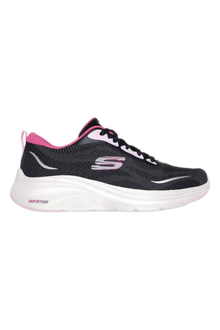 Črni in roza veganski športni copati Skechers Vapor Foam - Smooth Ride