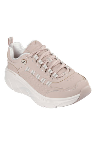 Superge Cipria z bleščečimi detajli SKECHERS D'LUX WALKER 2.0 GOLDEN STEP