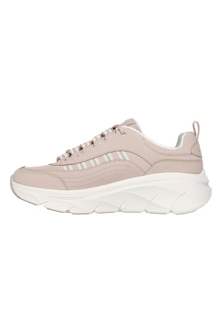 Superge Cipria z bleščečimi detajli SKECHERS D'LUX WALKER 2.0 GOLDEN STEP