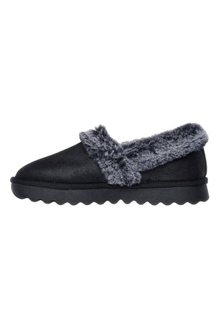 Zaprti copati Črni SKECHERS Cozy Up