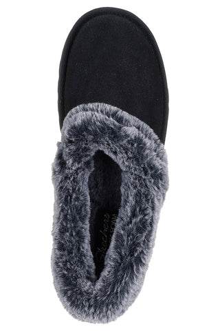 Zaprti copati Črni SKECHERS Cozy Up