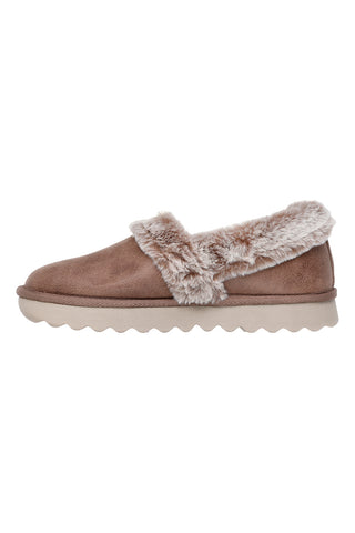 Zaprti copati Taupe SKECHERS Cozy Up