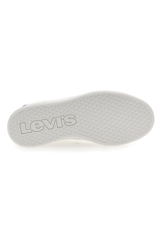 Bele superge s srebrnimi detajli Levi's VAVE0201S