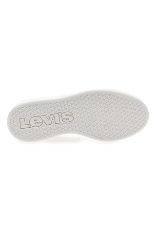 Bele ženske superge z vezalkami Levi's VAVE0201S