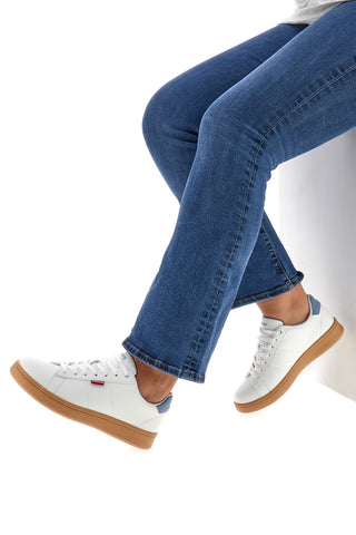 Bele superge z kontrastno podplatom Levi's VAVE0201S