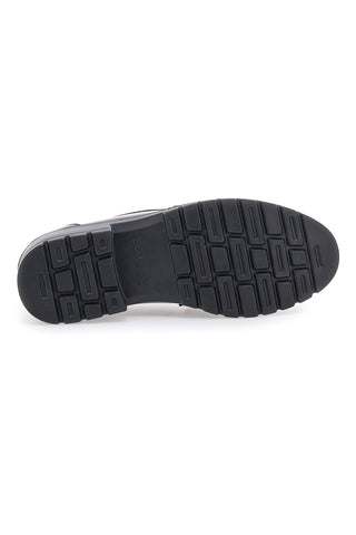 Črni veganski mokasini z zaponko Eco Bio J52323M6