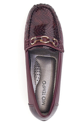 Mokasini Bordeaux s klini MIO TEMPO 9024