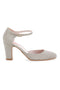 Décolleté Platino Pet 8 cm Pittarello Romantic 2569