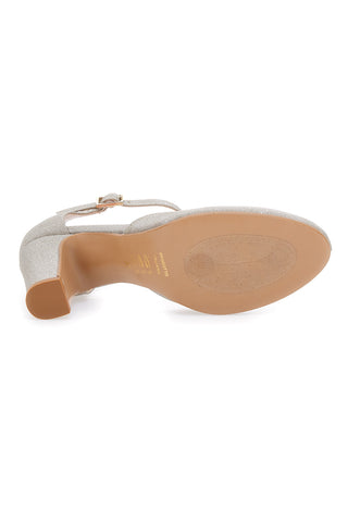 Décolleté Platino Pet 8 cm Pittarello Romantic 2569