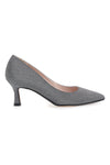 Črni čevlji z 6 cm peto Pittarello Romantic 2360