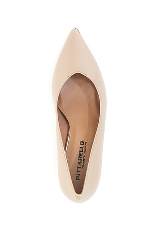 Nude čevlji z 6 cm peto, izdelani v Italiji, Pittarello 61