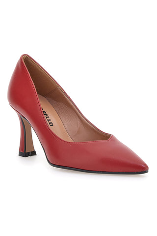 Rdeče čevlje z 8 cm peto Made in Italy Pittarello 3354