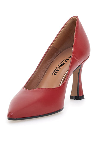 Rdeče čevlje z 8 cm peto Made in Italy Pittarello 3354