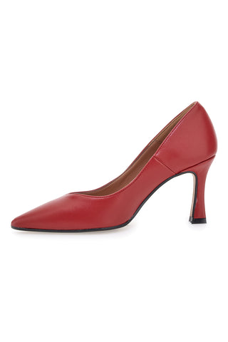 Rdeče čevlje z 8 cm peto Made in Italy Pittarello 3354