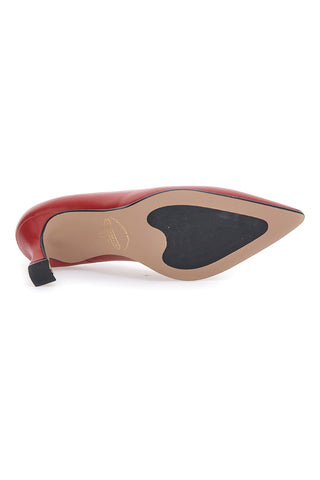 Rdeče čevlje z 8 cm peto Made in Italy Pittarello 3354