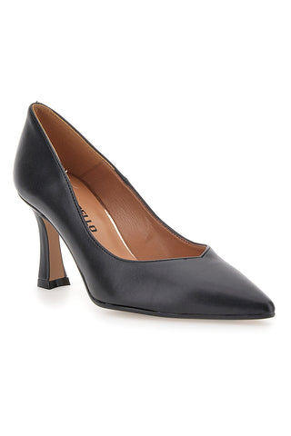 Črne čevlje z 8 cm peto Made in Italy Pittarello 3354