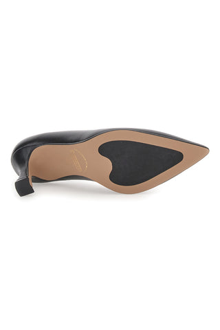 Črne čevlje z 8 cm peto Made in Italy Pittarello 3354