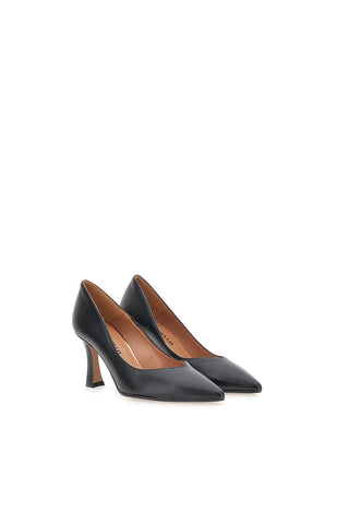 Črne čevlje z 8 cm peto Made in Italy Pittarello 3354