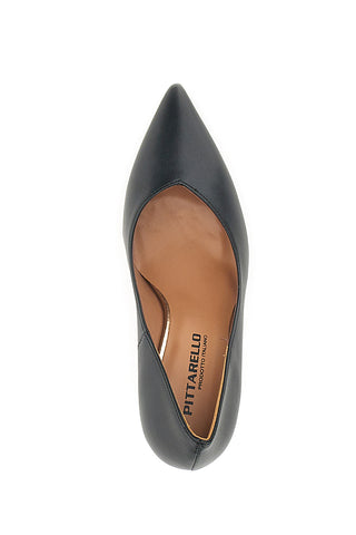 Črne čevlje z 8 cm peto Made in Italy Pittarello 3354