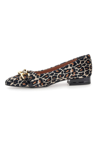 Leopardaste balerinke z ozkim noskom PITTARELLO GLAM 3502