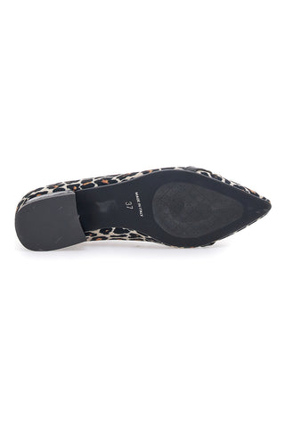 Leopardaste balerinke z ozkim noskom PITTARELLO GLAM 3502