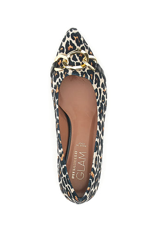 Leopardaste balerinke z ozkim noskom PITTARELLO GLAM 3502