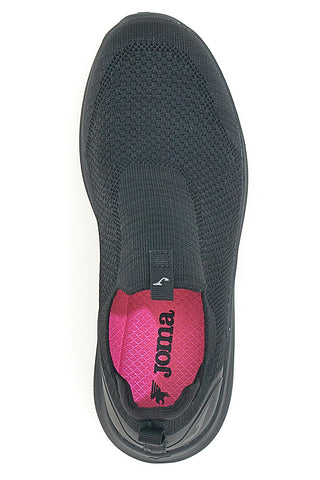 Črni slip-on superge Joma Laceless Lady 2521