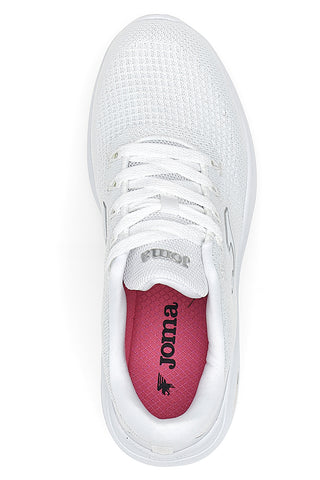 Bele superge z vezalkami in spominsko peno Joma C.Dama Lady 2502