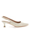 Bež lakaste čevlje Slingback MON DIEU FDS246C