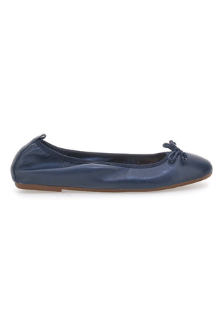 Modre balerinke iz pravega usnja Pittarello Look 818005