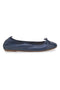 Modre balerinke iz pravega usnja Pittarello Look 818005
