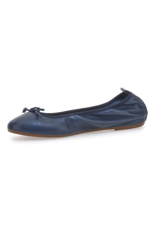 Modre balerinke iz pravega usnja Pittarello Look 818005