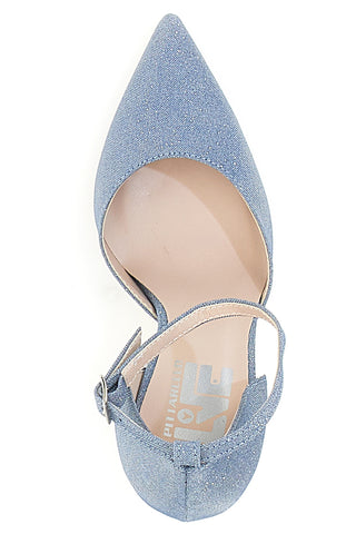 Décolleté Celeste Shiny s trakom in peto Pittarello Love 3409