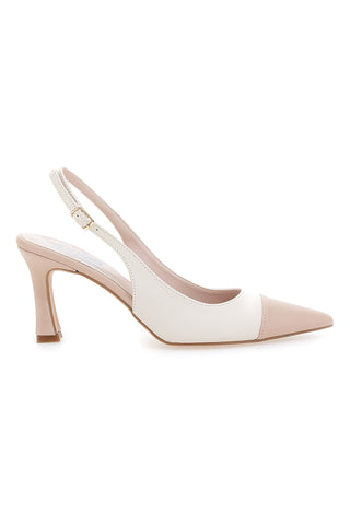 Čevlji slingback Nude Panna z Nude konico PITTARELLO LOVE 256