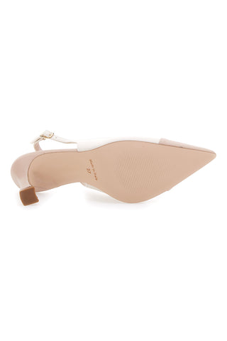 Čevlji slingback Nude Panna z Nude konico PITTARELLO LOVE 256