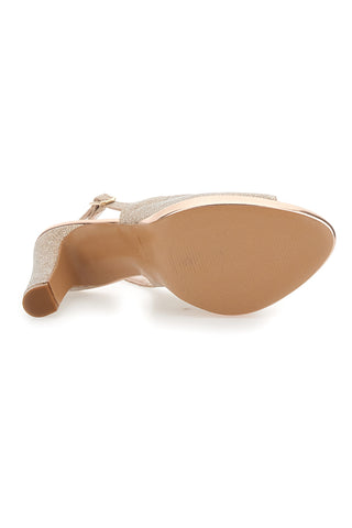 Décolleté Slingback Cipria Effetto Raso PITTARELLO LOVE 4477