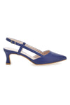 Décolleté Slingback Navy s srednjim peto PITTARELLO GLAM 3358